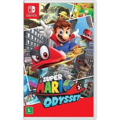 Jogo Super Mario Odyssey, Nintendo Switch - HBCPAAACA