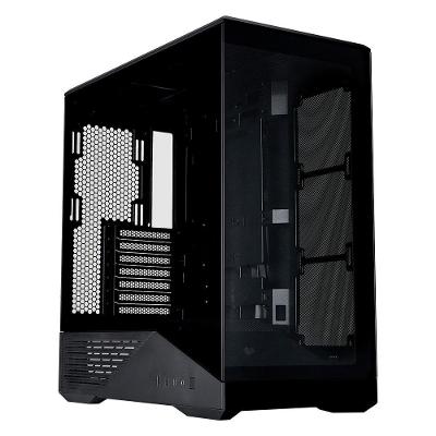 Gabinete Gamer 1STPLAYER GM7, Mid Tower, ATX, Lateral em Vidro Temperado, Sem Fan, Preto - GM7-BK