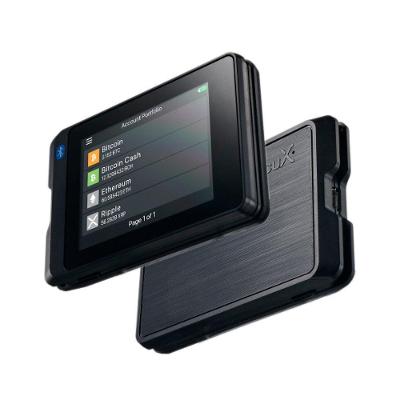 Carteira de Criptomoedas SecuX W20C-PLUS, USB, Bluetooth, Tela LCD, Inclui 2 Placas de Recuperação X-SEED, Preto - 98-011-010100