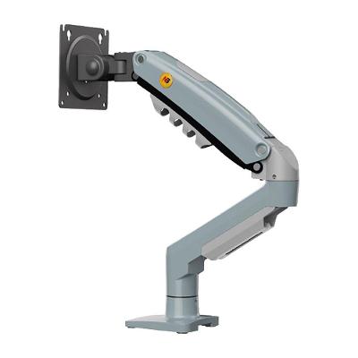 Suporte de Mesa Articulado para Monitor de 17" a 30" North Bayou, Ajustes com Pistão a Gás, Cinza - F80-XV NB