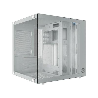 Gabinete Gamer Bluecase Life BG-066, Micro-ATX, Mini-ITX, Lateral em Vidro, Sem Fonte, Branco - BG-066WBX