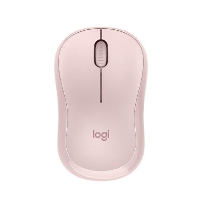 Mouse Sem Fio Logitech M240, Bluetooth, Clique Silencioso, Design Ambidestro Compacto, Rosa - 910-007117