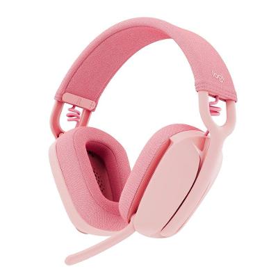 Headset Sem Fio Logitech Zone Vibe 100, Drivers 40 mm, USB, Bluetooth, PC, Mobile, Rosa - 981-001223