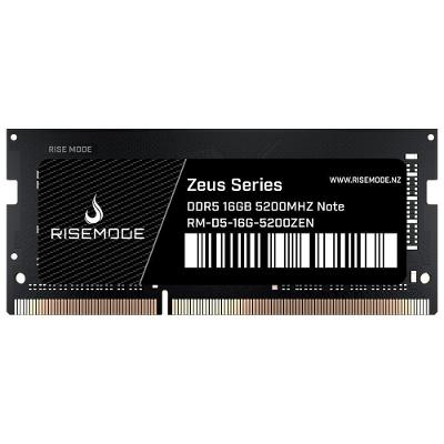 Memoria RAM Para Notebook Rise Mode 16GB, 5200MHZ DDR5, Zeus Series, CL42 - RM-D5-16G-5200ZEN