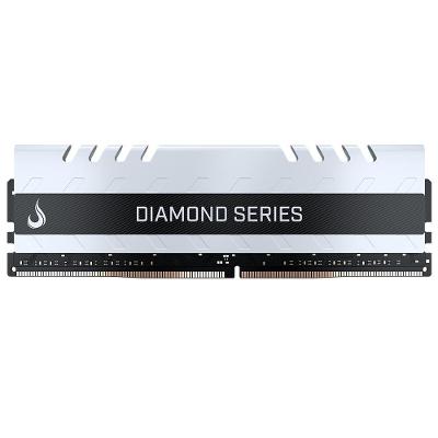 Memória RAM Rise Mode Diamond 16GB, 3200MHz, DDR4, CL19, Branco - RM-D4-16G-3200DW
