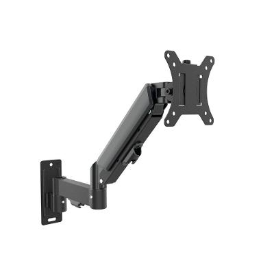 Suporte de Parede Articulado para Monitor de 17" a 32" Ergofirst, Ajuste com Pistão a Gás, Preto - G16-112