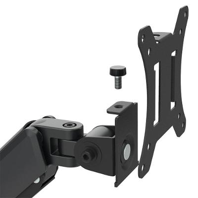 Suporte de Mesa Articulado Storm Tech para 2 Monitores ou TVs de 17" a 32", Pistão a Gás, Ajuste de Altura, Duplo, Preto - SPMT0002