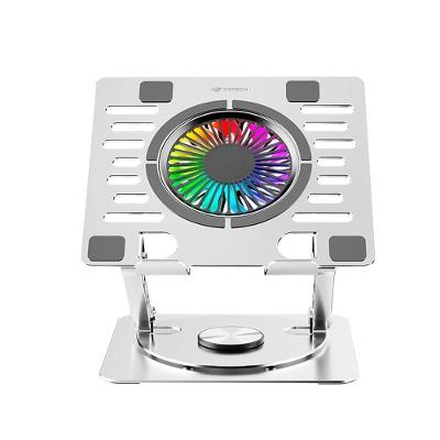 Base Para Notebook 15,6" Gamer C3Tech, LED Azul, Giratória, NBC-1000SI