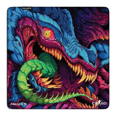Mousepad Gamer Fallen Hyper Beast, Speed++, Grande, 450x450mm - MP-CS-HB-SMM-GR