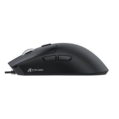Mouse Gamer com Fio Attack Shark X1, Ultraleve, 12.800 DPI, 6 Botões - Preto