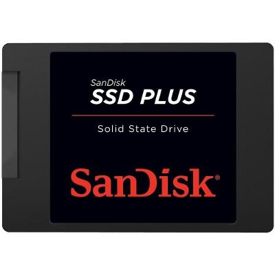 SSD SanDisk Plus, 240GB, SATA III, 2.5", Leitura: 530MB/s, Gravação: 440MB/s, Preto - SDSSDA-240G-G26