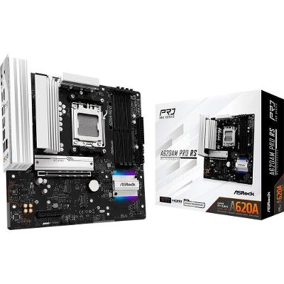 Placa-Mãe ASRock A620AM Pro RS, Ryzen AM5 A620A, Micro ATX , DDR5 - 90-MXBSV0-A0UAYZ