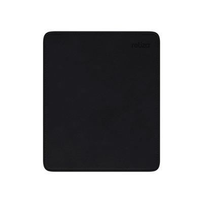 Mousepad Reliza, Retangular, Pequeno, 210x175mm, Courino Preto - 11063