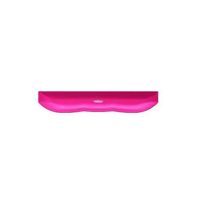 Apoio Ergonômico para Digitação Reliza Comfort, Revestimento em Neoprene, Magenta - 010920