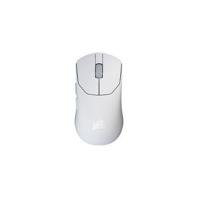 Mouse Gamer Sem Fio Corsair Sabre V2 Pro, RGB, 33000 DPI, 5 Botões, Wireless, Bluetooth, Branco - CH-931G001-WW
