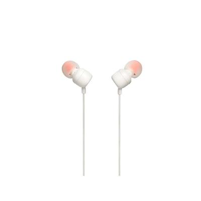 Fone de Ouvido Intra-auricular JBL Tune 110, com Fio, com Microfone, Branco - JBLT110WHTE