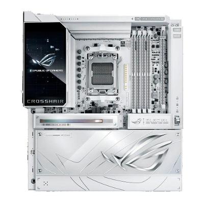 Placa Mãe ASUS ROG CROSSHAIR X870E GLACIAL, AMD, AM5, ATX, DDR5, Wi-fi 7, Bluetooth, Branco - 90MB1NQ0-M0EAY0
