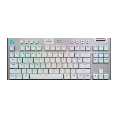 Teclado Mecânico Gamer Sem Fio Logitech G915 X Lightspeed, Design TKL RGB Lightsync, 920-012732