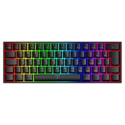Teclado Magnético Gamer Redragon Fizz, 60%, RGB, 8000Hz, Rapid Trigger, Switch Linear, Preto - K617RGB-M
