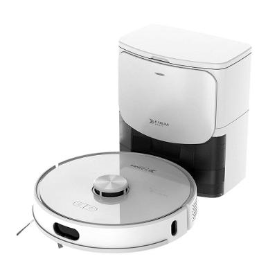 Robô Aspirador de Pó e Passa Pano KABUM! smart K1100 - Mapeia a Laser, 2 MOPs, até 10.000Pa, Alexa/Google, BT, 220v, Branco - KSAR110020BR