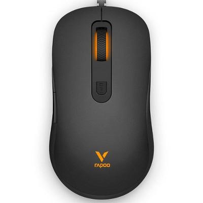 Mouse Gamer Rapoo V16RGB, RGB, 12.800 DPI, 5 Botões Programáveis, USB, Preto - V16RGB