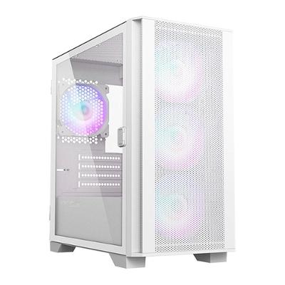 Gabinete Gamer Montech Air 100 ARGB, Mini-Tower, Painel Frontal em Mesh, Branco - AIR100ARGBWH