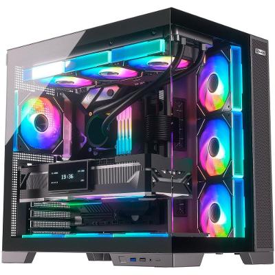 Gabinete Gamer Kalkan Asgard Evo, ATX, Mid Tower, Lateral em Vidro Temperado, Sem Fans, Preto - KLK00084