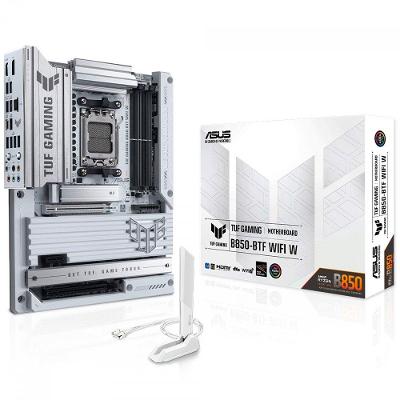 Placa-Mãe ASUS TUF GAMING B850-BTF WIFI W, AMD AM5, ATX, DDR5, Wi-fi 7, Branco - 90MB1KW0-M0EAY0