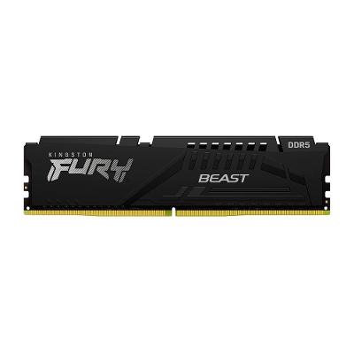 Memória RAM Kingston Fury Beast Expo, 16GB, 6000MT/s, DDR5, DIMM, CL30, Preto - KF560C30BBE-16