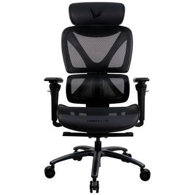 Cadeira Ergonômica Formula V Ergolux 6, Malha Ventilada, Apoio Lombar Regulável, Preto - ERGLX6-BK
