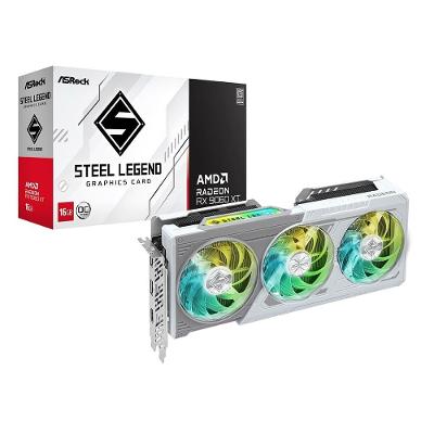 Placa de Vídeo ASRock RX 9060 XT SL AMD Radeon, 16GB, GDDR6, Triple Fan, RDNA 4 - RX9060XT SL 16GO