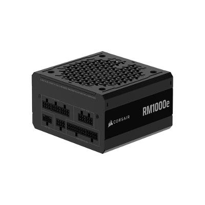 Fonte CORSAIR RM1000e, 1000W, Platinum, Full Modular ATX 3.1 e PCIe 5.1, Eficiência Cybenetics Gold, Baixo ruído, Preto - CP-9020297-BR