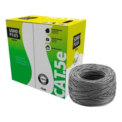 Cabo de Rede CAT.5e Furukawa SOHOPLUS, 305 Metros, Cinza - 23200102
