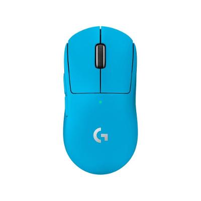 Mouse Gamer Sem Fio Logitech G PRO X SUPERLIGHT 2 com 5 Botões, 60g, Sensor 44K DPI, Taxa de Resposta de 8 kHz, PC/Mac, Ciano - 910-007693