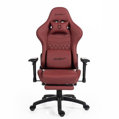 Cadeira Gamer Husky Tempest 4D, Até 145kg, Braços 4D, Almofadas, Reclinável 150º, PU, Descanso para Pés, Vermelha -  HCG700VR4D