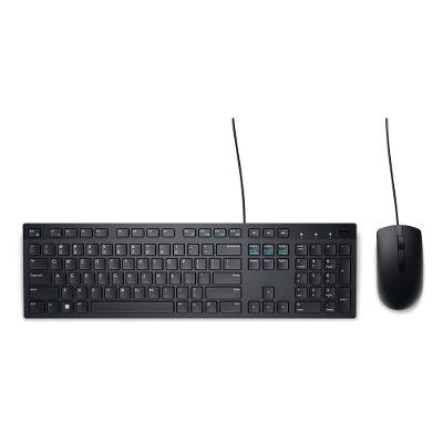 Teclado e Mouse Dell KM300C, USB, ABNT2, Com Teclado Numérico, Teclas Multimídias, Preto - 580-BCZQ