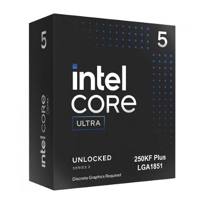 Processador Intel Core Ultra 5 250KF, LGA 1851, 3.7GHz (5.4GHz Turbo), 30MB Cache, sem Vídeo - BX80768250KF