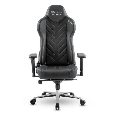 Cadeira Gamer XT Racer Extreme Series Limited, Até 120Kg, Com Almofadas, Cilindro de Gás Classe 4, Couro PU, Preta e Cinza - XTR-015