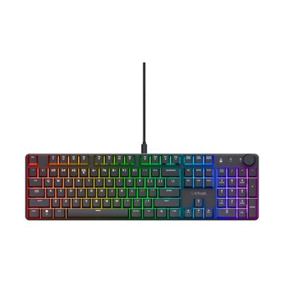 Teclado Mecânico Gamer GXTrust 866 Torix, Full Size, RGB, Anti-Ghosting, Cabo USB, 24910