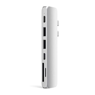 Adaptador de Hub Pro USB-C Satechi, Prata - ST-CMBPS (silver)