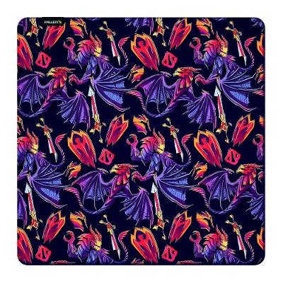 Mousepad Gamer Fallen Dota2 Dragon Set Speed+, Grande 450x450mm - MP-FN-DO-DS-SM-GR