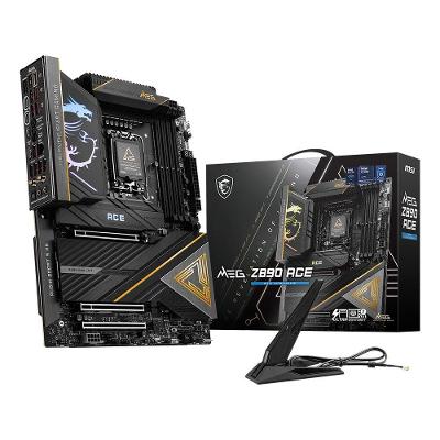 Placa-Mãe MSI MEG Z890 Ace, Intel, DDR5, ATX, Wi-Fi 7 e Bluetooth 5.4, Preto - 911-7E22-001