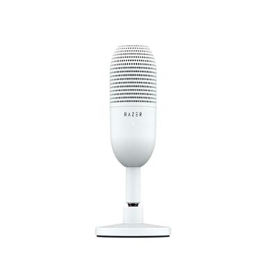 Microfone Razer Seiren V3 Mini Ultra Compacto, USB, Branco - RZ1905050300