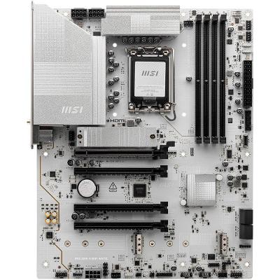 Placa-Mãe MSI PRO Z890-S WIFI, Intel, LGA 1851, ATX, DDR5, Wi-Fi, Branca - Z890SWHITEWIFI