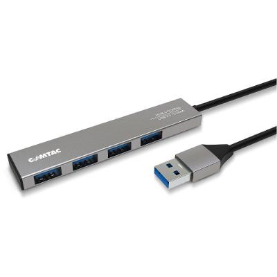 HUB Comtac USB-A 3.2 Gen 1, para 4x USB-A 3.2 Gen 1, Alumínio - 24129457