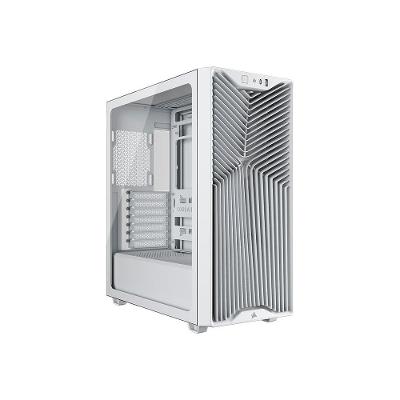 Gabinete Gamer Corsair 3200D RS, Mid-Tower, Performance, Lateral em Vidro Temperado, Branco - CC-9011335-WW
