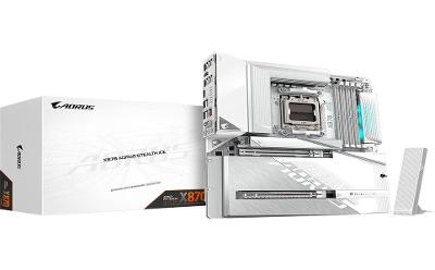 Placa-Mãe Gigabyte X870 AORUS ELITE WF7 ICE, AM5, ATX, DDR5, PCIe 5.0, RGB, Wi-Fi 7, Bluetooth, Branco - X870 A ELITE WF7 ICE