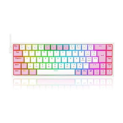 Teclado Mecânico Gamer Redragon Castor, RGB, Switch Brown, ABNT2, K631WP-RGB (PT-BROWN)