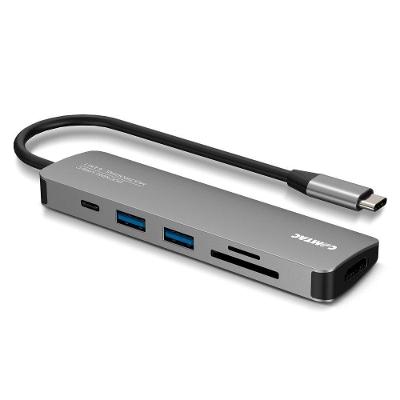 HUB Docking Comtac USB-C 6 em 1 HDMI 2.0 USB-A 3.2 USB-A 2.0 USB-C PD 85W  MicroSD/SD, 20119413