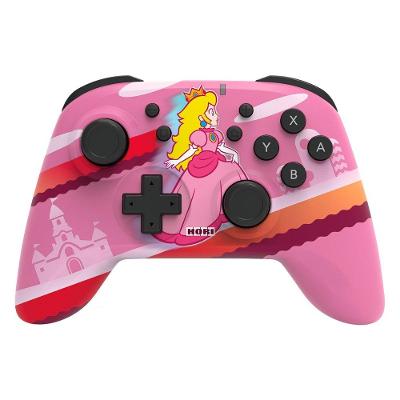 Controle Sem Fio HORI Horipad Peach, Bluetooth, para Nintendo Switch - NSW-360U